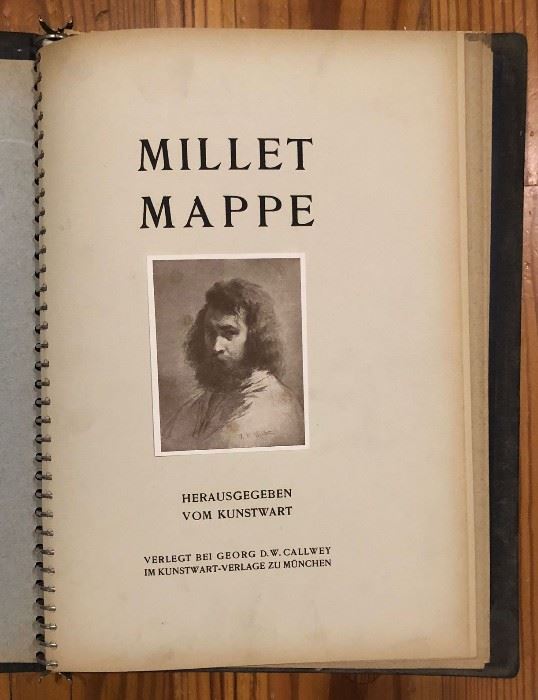 1912 Miller Mappe lithos