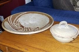 Signed Studio Potery Pieces