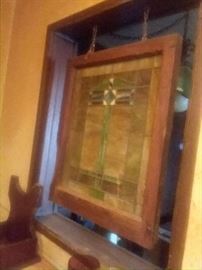 one of several good old stained glass windows