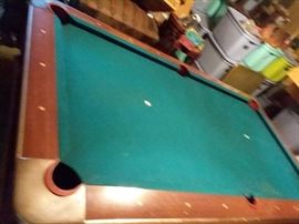 Coin Op pool table