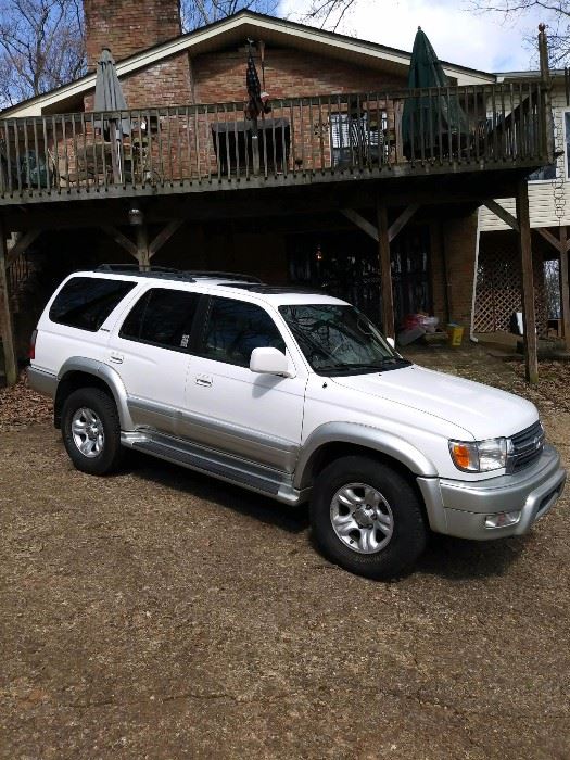 2001 Toyota 4 Runner Limited 
170, 600 actual miles, Extra Nice