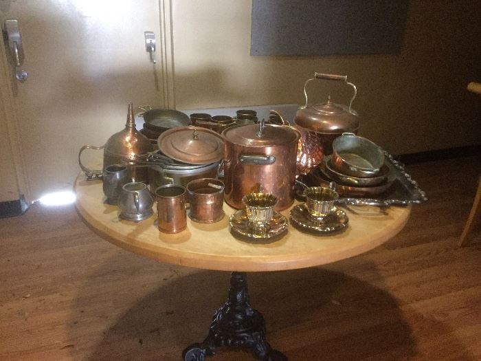 Collection of copper
