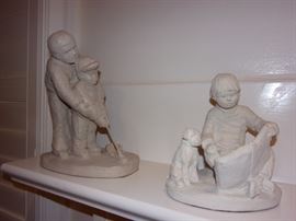 Sculptures by Dee Crowley, 1980's