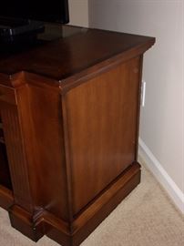 TV/Entertainment stand and flat screen tv