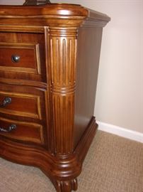 Pair of Chris Madden 3 drawer night stand chest dressers