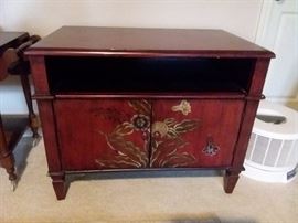 Hand Painted Cabinet/TV Stand