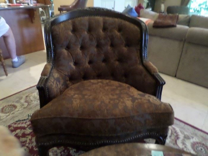 Enlarged photo of custom chair
