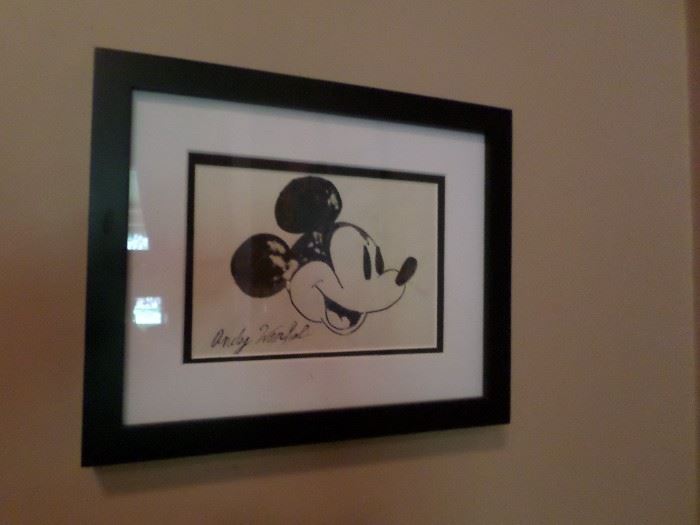 Mickey by Andy Warhol ( not authenticated)