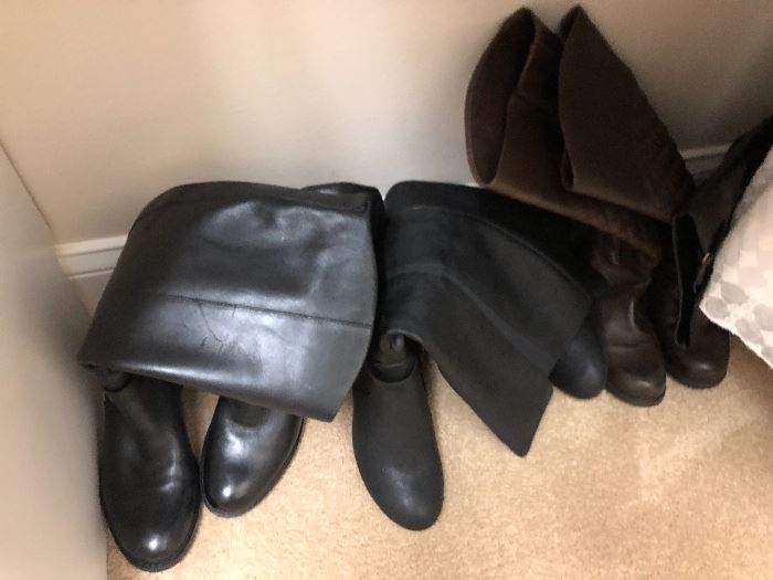 leather boots 