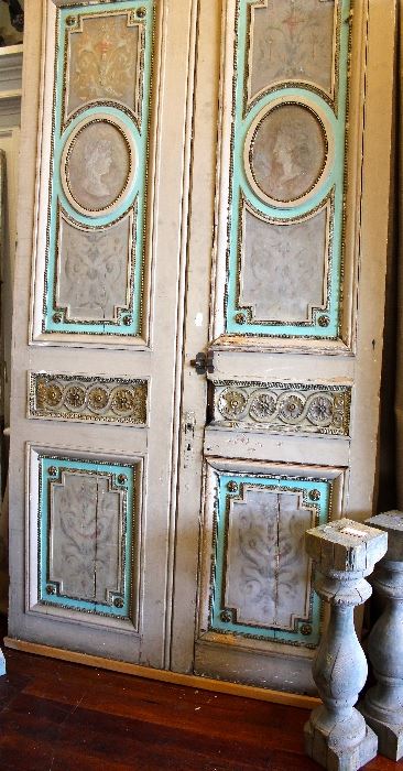 FRENCH CHATEAUX ANTIQUE DOORS, ORIGINAL, 18th CENTURY, FRANCE