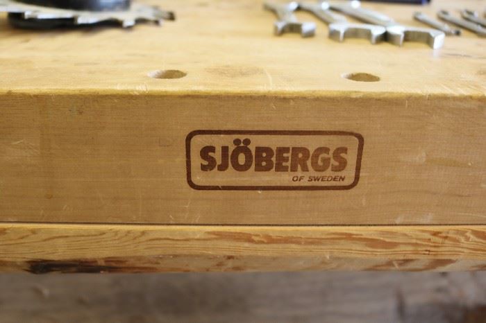 SJOBERGS OF SWEDEN WORK TABLE