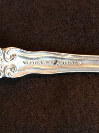 Sterling Silver Westmorland George and Martha Flatware Set