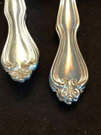 Sterling Silver Westmorland George and Martha Flatware Set