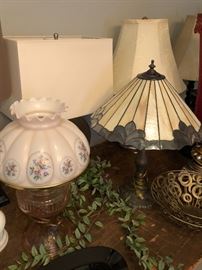 Don’t miss the beautiful hurricane lamp in this picture
