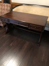 Beautiful 3  drawer  mahogany desk