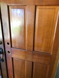 32” solid wood door