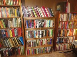 BOOKS, BOOKS AND MORE BOOKS 