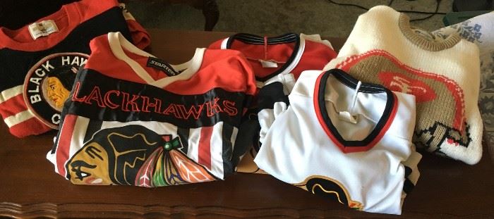 Vintage Chicago Blackhawks jerseys