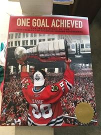 Signed Chicago Blackhawks book