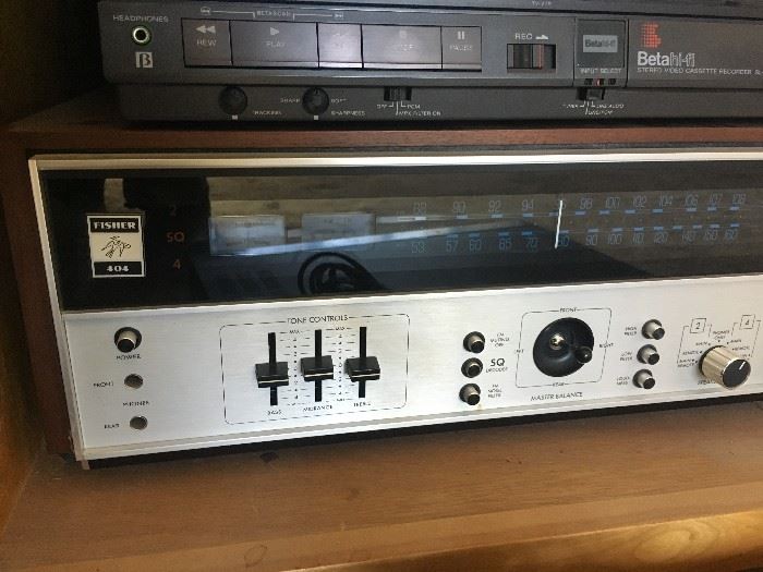 Fisher 404 receiver