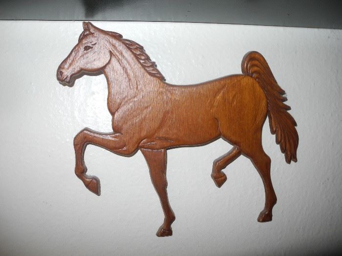 Horse wall plaque