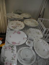 Haviland Limoges and other china pieces