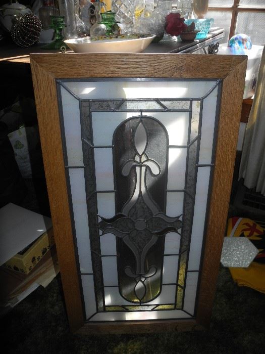 Stained glass panel - we have more of these!