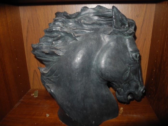 Large horse head