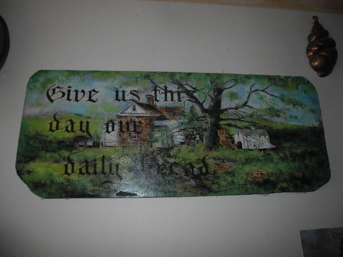 Wall saying