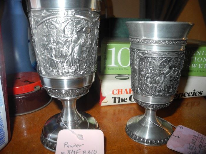 Pewter chalices