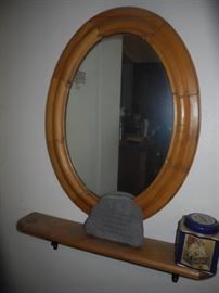 Oval mirror