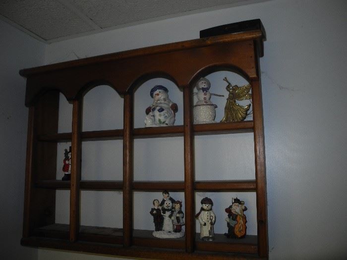 Wall wooden display