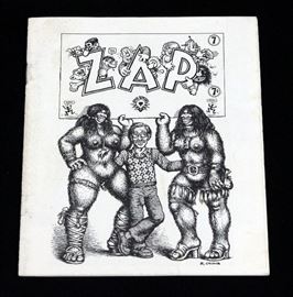 Zap #7 Rare Robert Crumb Mini Comic, 1st Print, Rick Griffin, Jack Jackson
