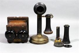 Kellogg Switchboard & Supply Co. Masterphone 900 and Ringer Box Marked "ICT Co"