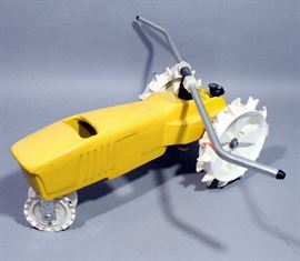 Vintage Nelson Cast Iron Walking Traveling Yard Water Sprinkler Tractor