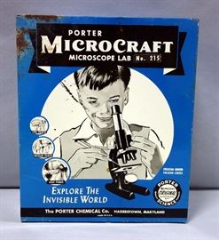 Porter Chemical Co. Microcraft Microscope Lab No. 215