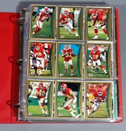 Kansas City Collector Sports Cards, KC Royals/Chiefs Bo Jackson/Deion Sanders Baseball & Football Cards, 1990's KC Chiefs Cards, Full Binder, More!
