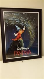 Framed Fantasia Poster