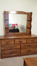 7 Drawer Chest with Mirror