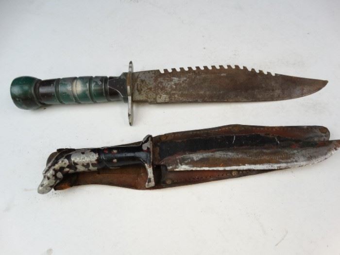 2 Old Knives