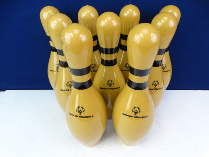 9 Wood Bowling Pins  Special Olympics