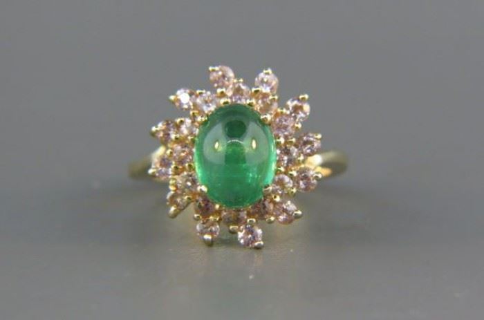 Emerald Diamond rings