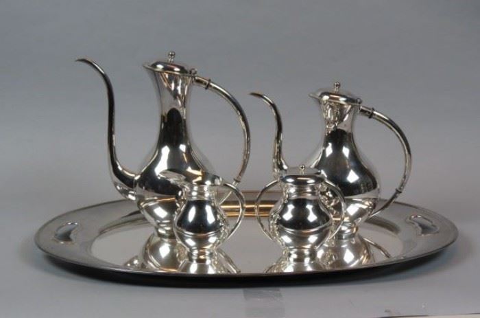 Sterling Set with Tray