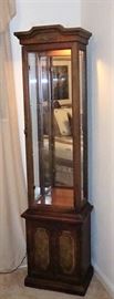 LIGHTED CURIO CABINET