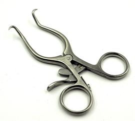 Gelpi Perineal Retractor, Tips Angled, Sharp, 3.5", Qty 125
