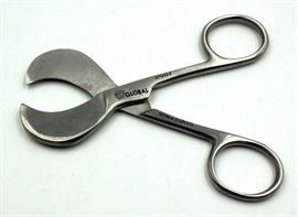 American Umbilical Scissors, Straight, 4.5", Qty 40