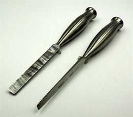 Smithg Peterson Osteotome, Straight Blade, 7mm, 8.5", Qty 7 And Smith Peterson Osteotome, Straight Blade, 11mm, 8.5", Qty 8