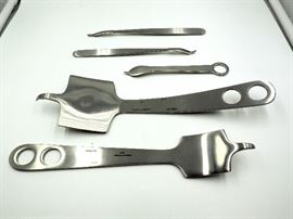 Hohmann Retractor, 6mm Wide Blade, 6.25", Qty 9, 8mm Wide Blade, 6.25", Qty 12, 44mm Wide Blade, Qty 4, 70mm Wide Blade, Qty 4, More