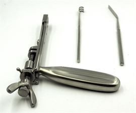 Daniels Memoestatic Tonsilllectome, Sm Blade, 18mm Wide, Qty 7, Tracheal Retractor, 3 Blunt Prongs, Qty 16, More