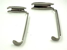 Ring Retractor Blades, #4, 8.8 cm x 3.3 cm, Qty 19